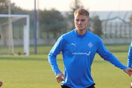 Andri Lucas skorar sigurmark