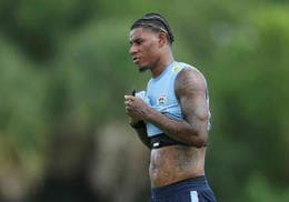 Marcus Rashford mætir aftur til æfinga með Manchester United