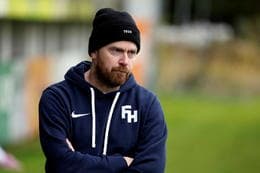 FH spilaði við Eintracht Frankfurt