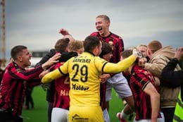 Víkingur er Íslandsmeistari í fótbolta