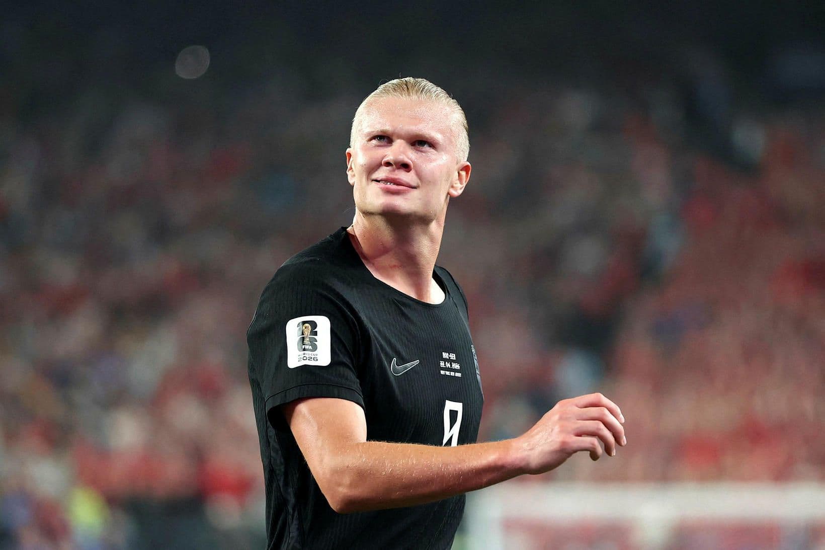 Erling Haaland skorar tvö mörk fyrir Noreg