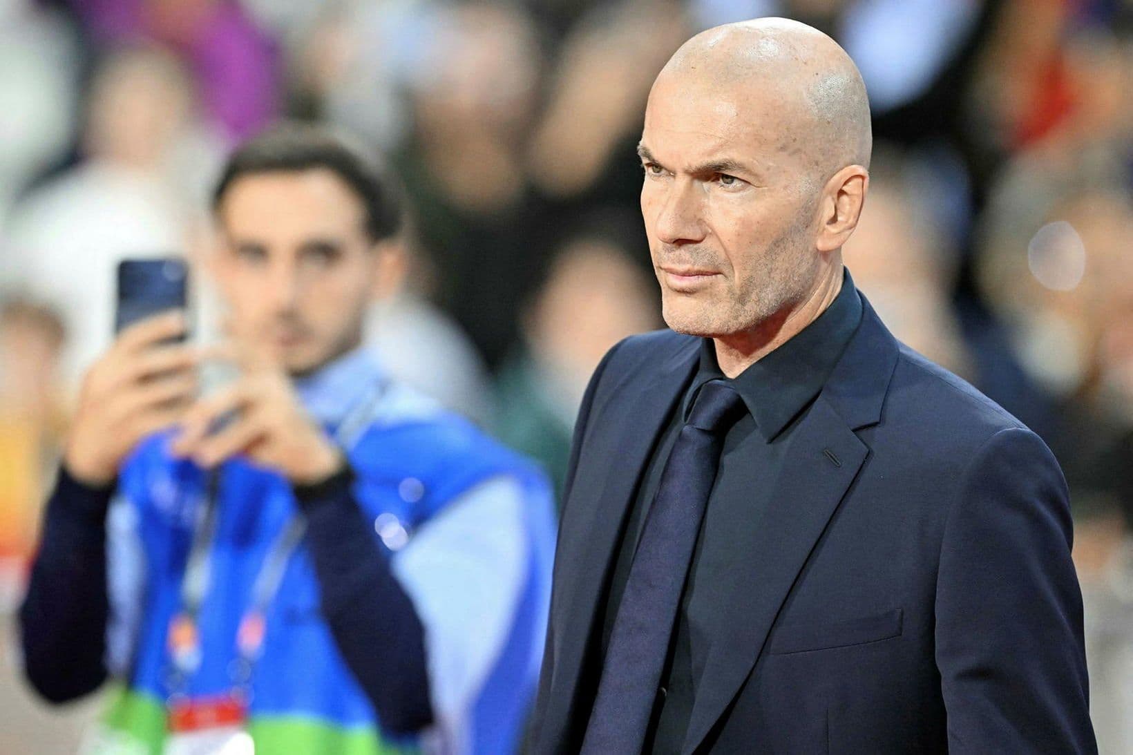 Zidane fagnar sigri á skemmtilegan hátt