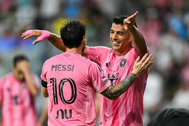 Messi og Suárez skora mörk fyrir Miami