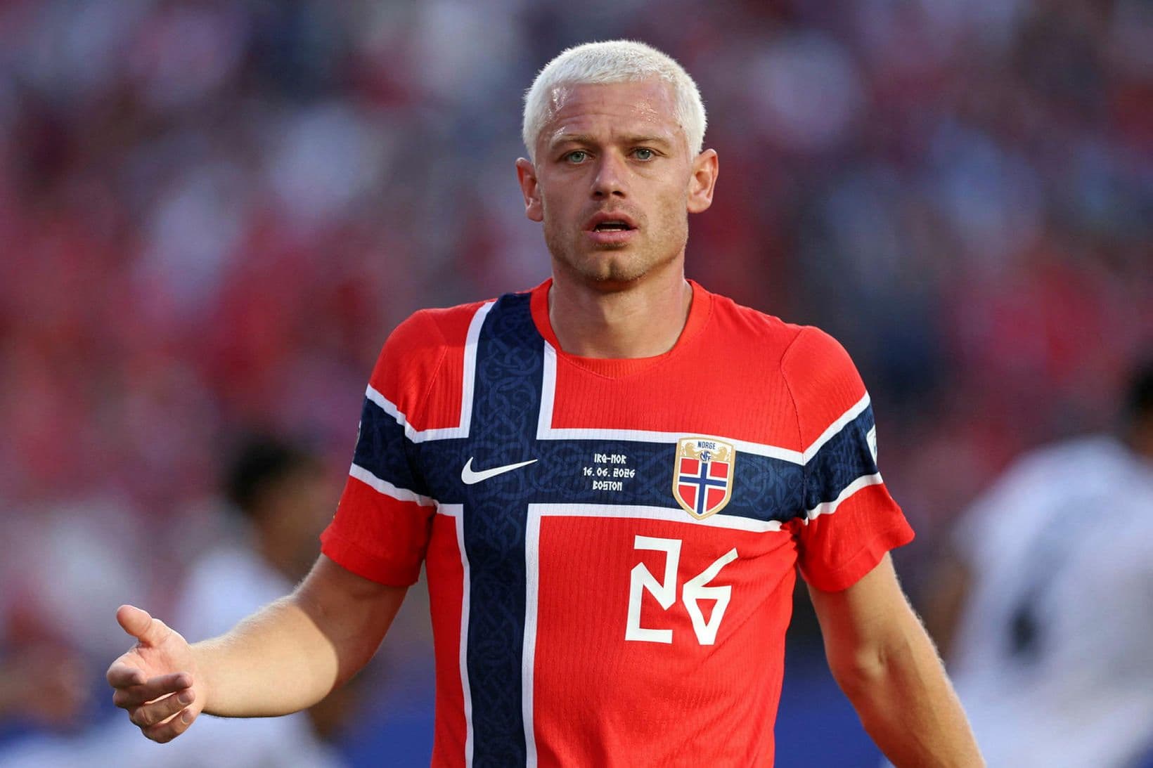 Julian Ryerson gæti misst af leiknum gegn Frakklandi