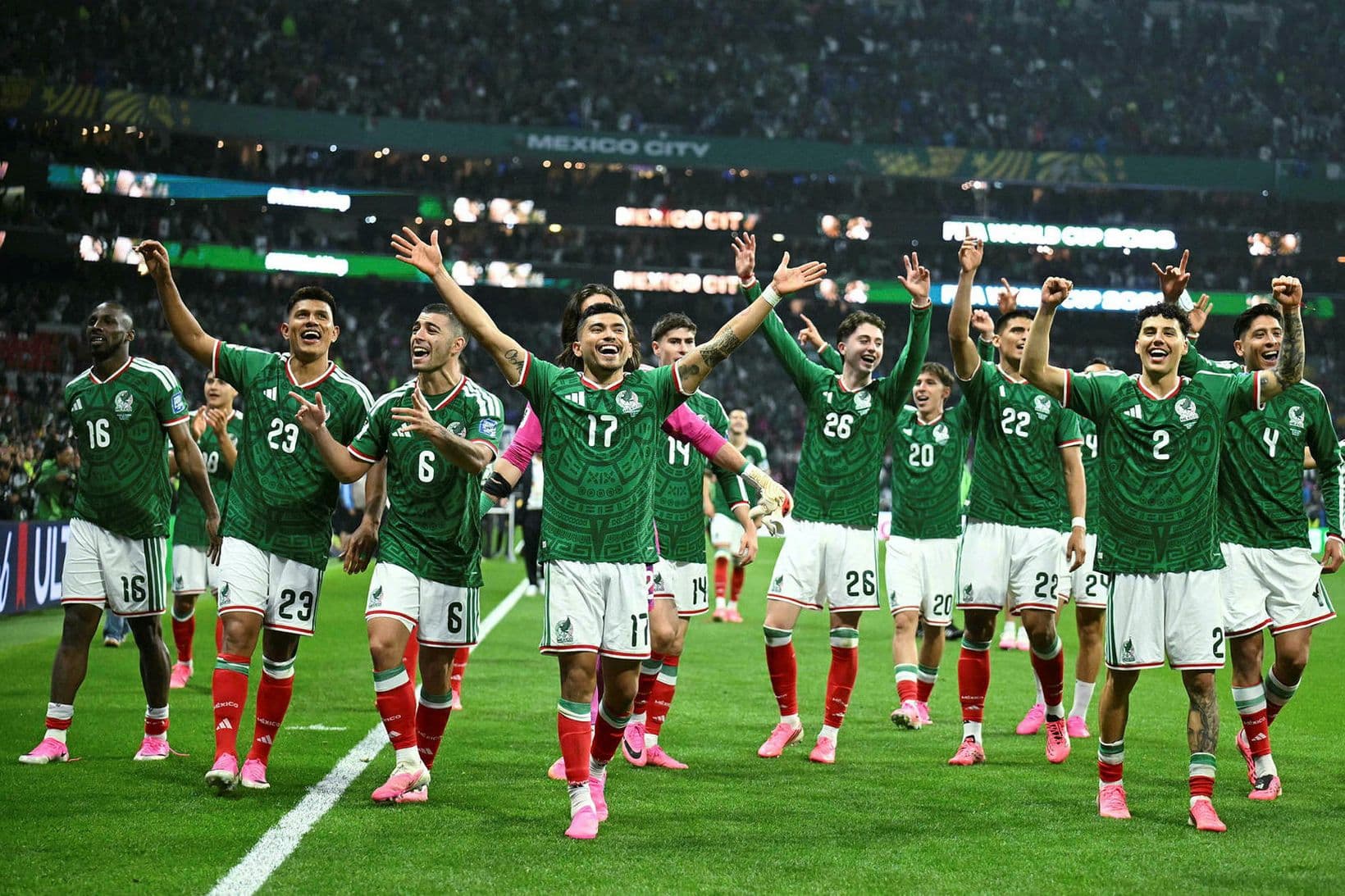Mexíkó vinnur á HM í fótbolta
