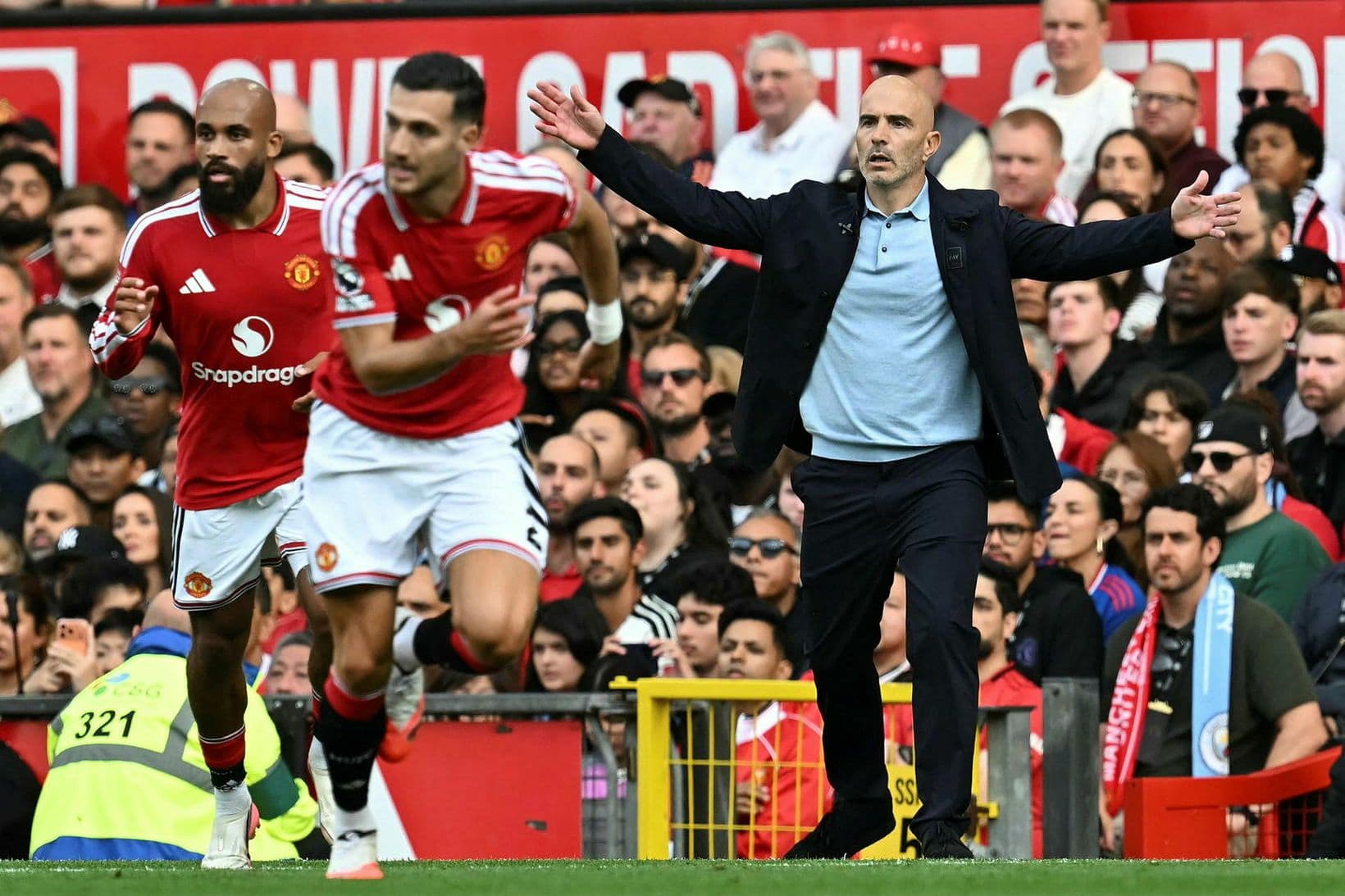 Manchester City vinnur Manchester United