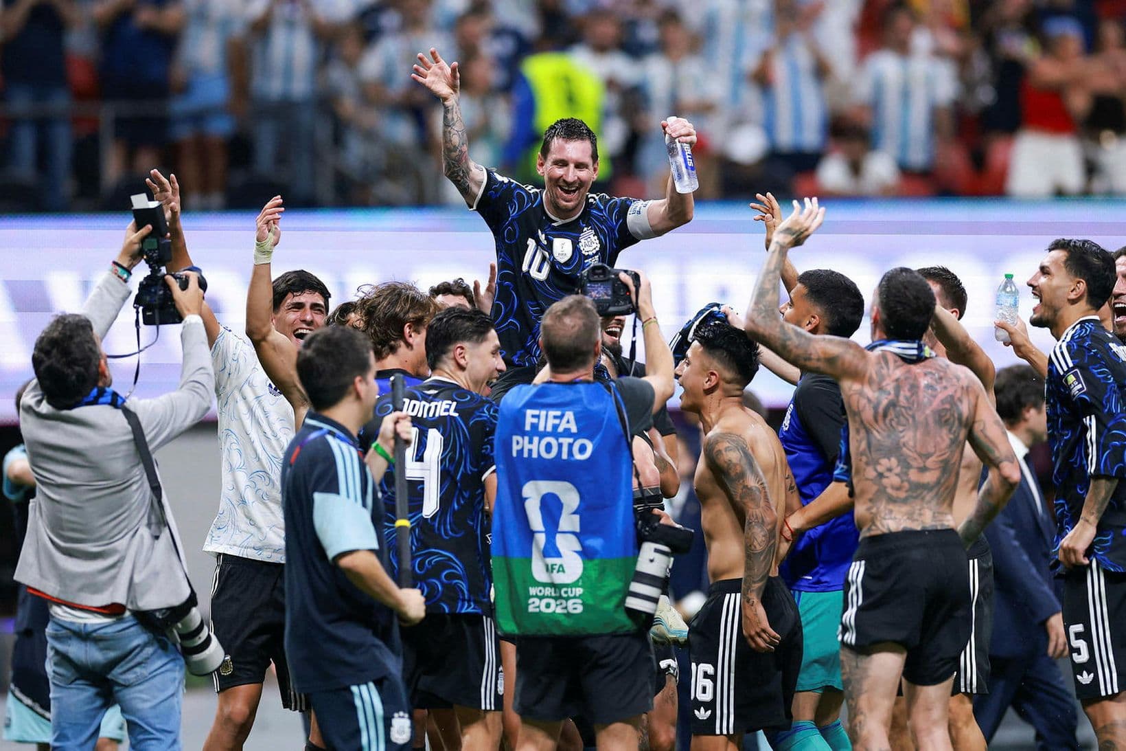 Argentína getur varið heimsmeistaratitilinn
