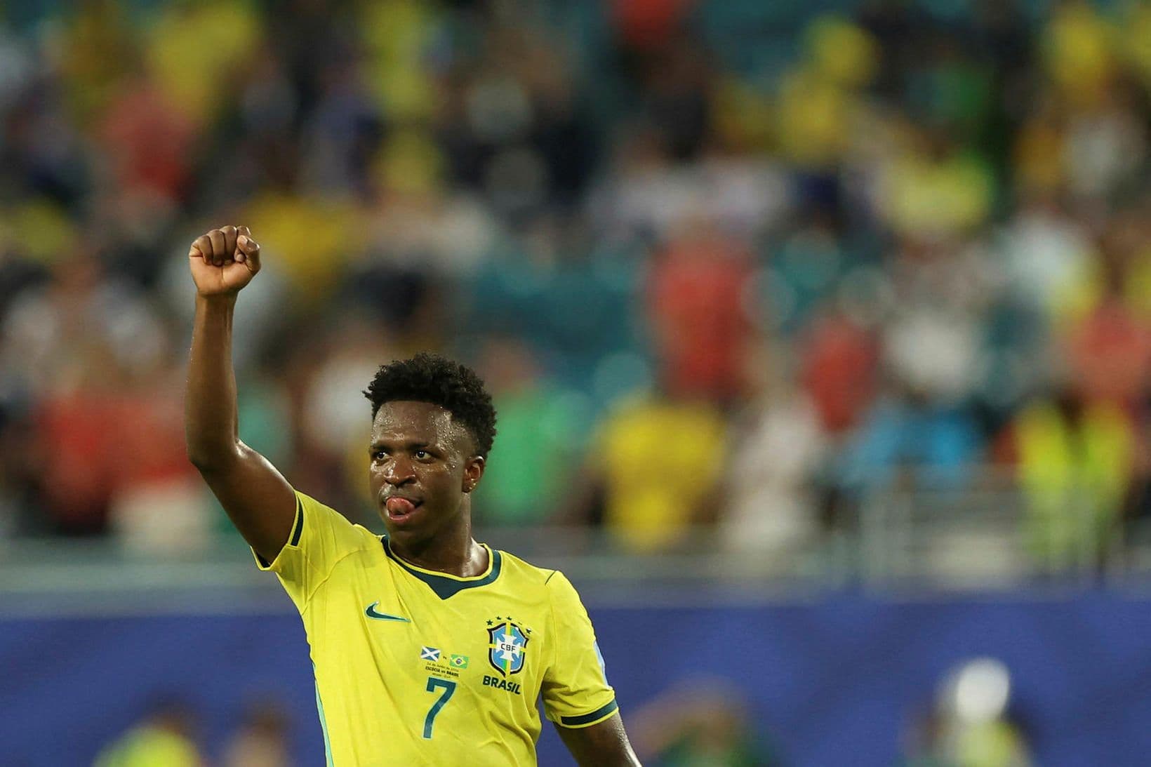 Brasilía vinnur Skotland 3:0