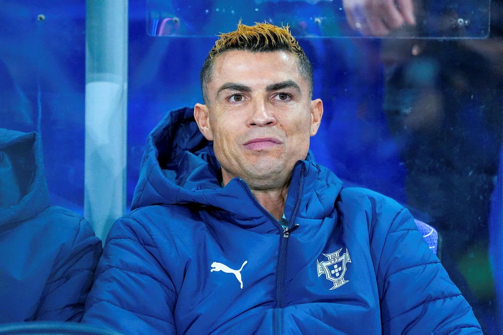 Ronaldo sat á bekknum