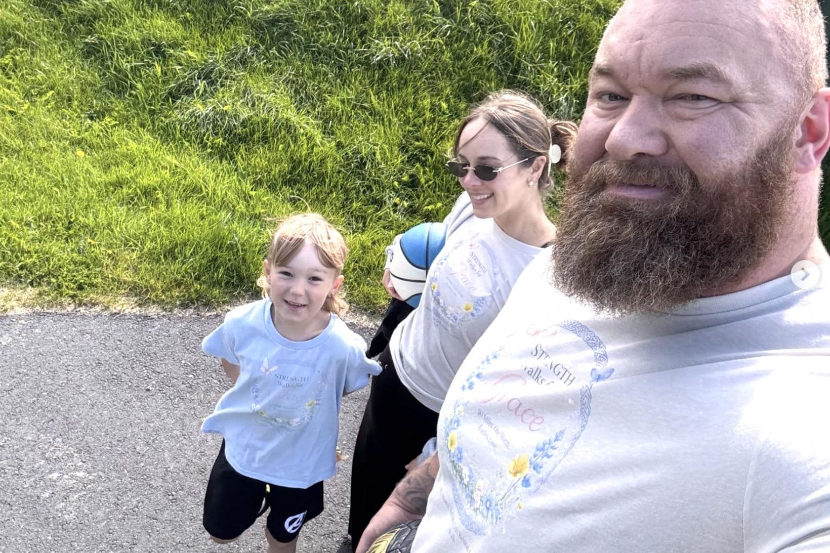 Hafþór Júlíus hittir Erling Haaland