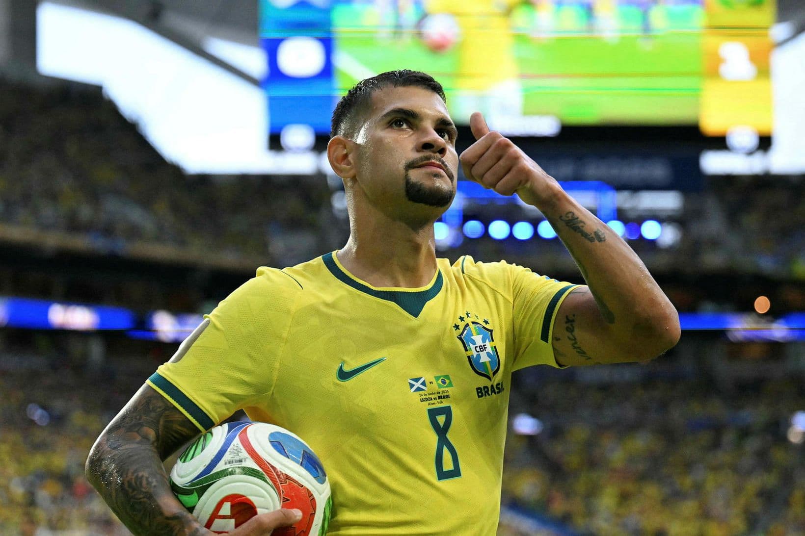 Arsenal vill fá Bruno Guimaraes