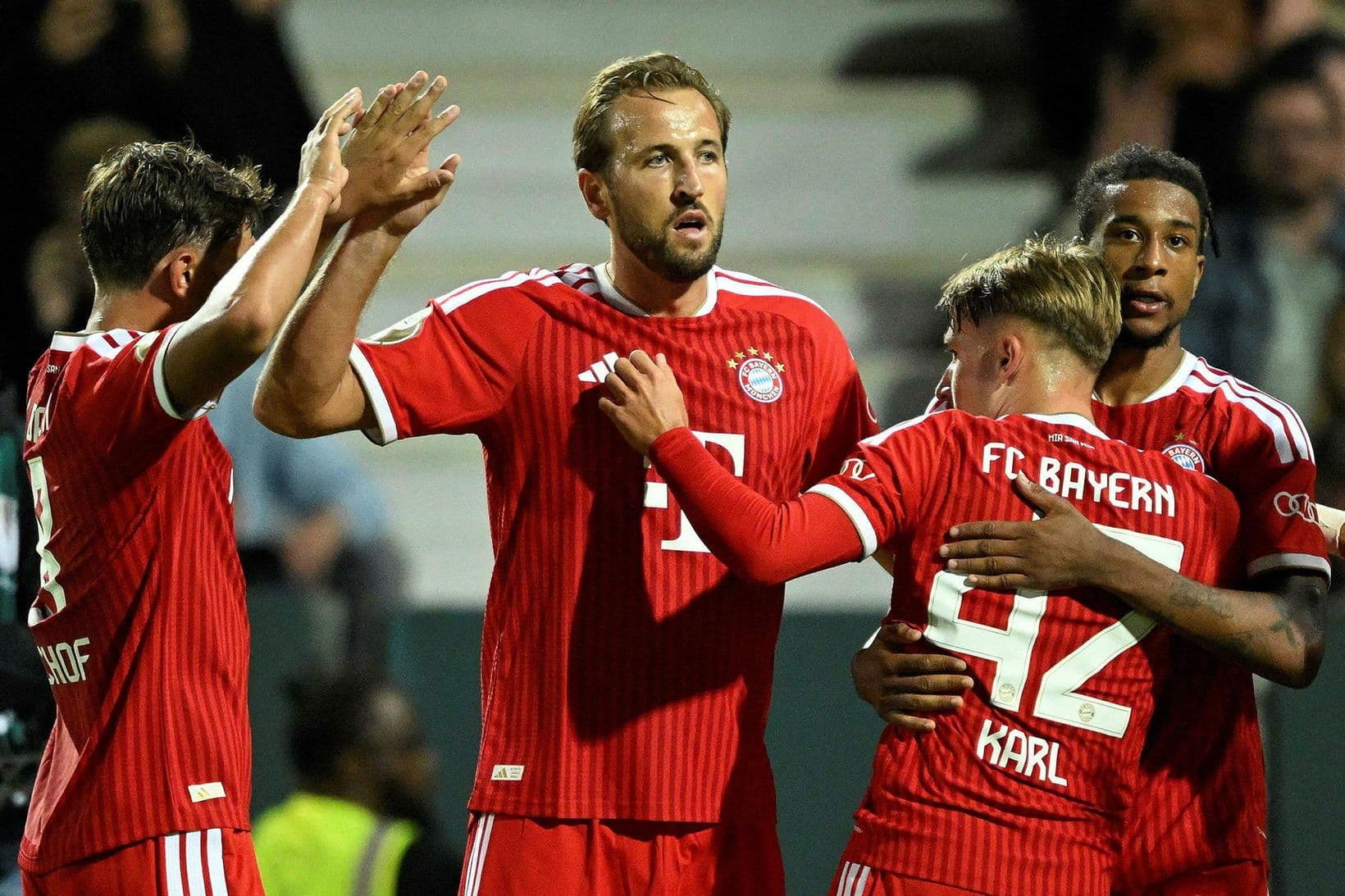 Harry Kane hjálpar Bayern að vinna
