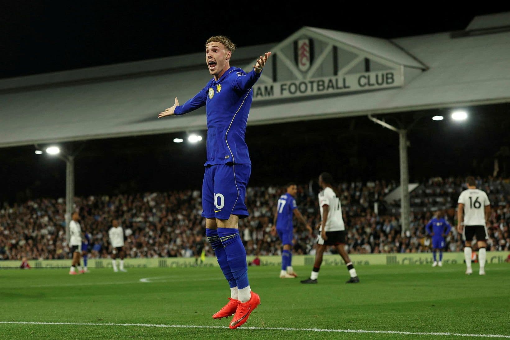 Chelsea vann spennandi fótboltaleik