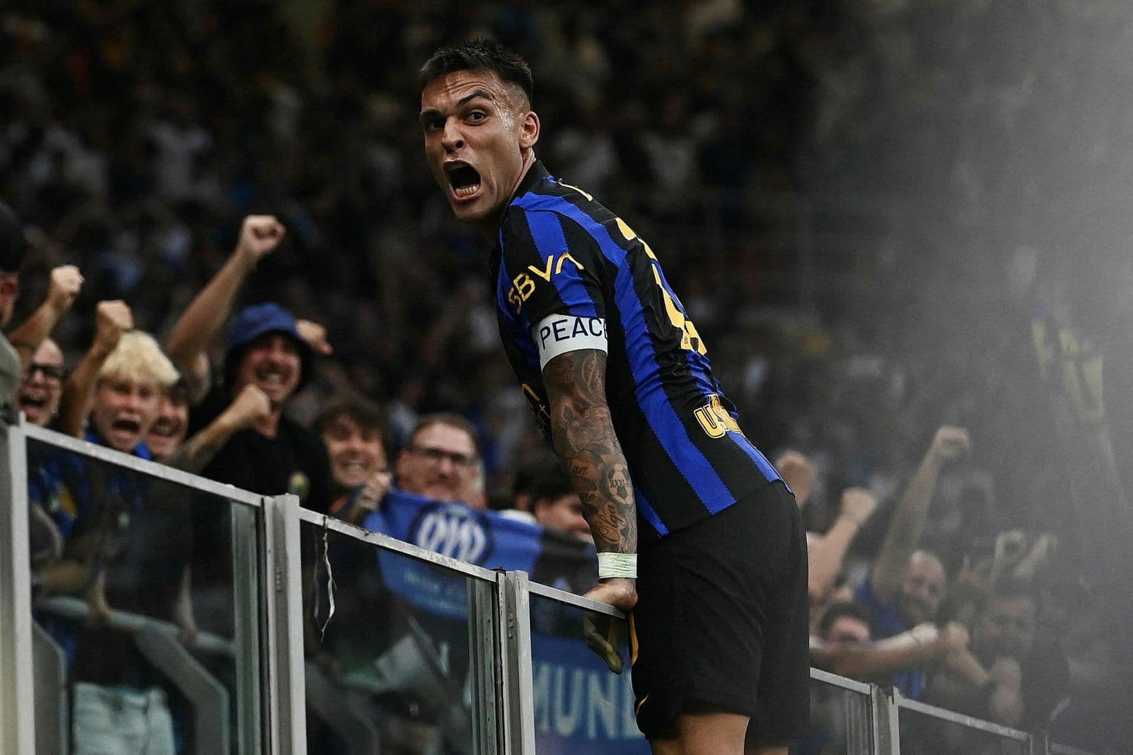 Inter vann spennandi leik gegn Napoli