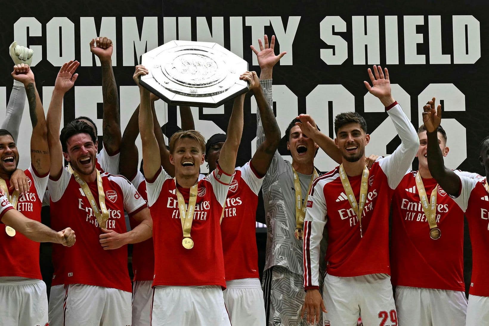 Arsenal vinnur Samfélagsskjöldinn