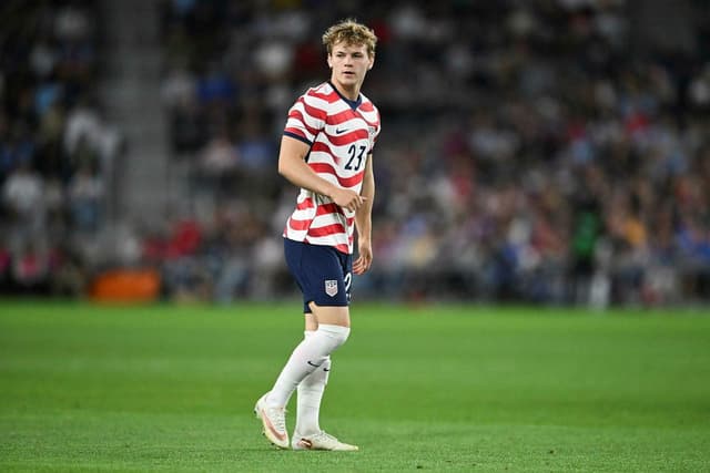 Cole Campbell spilar fyrir Bandaríkin