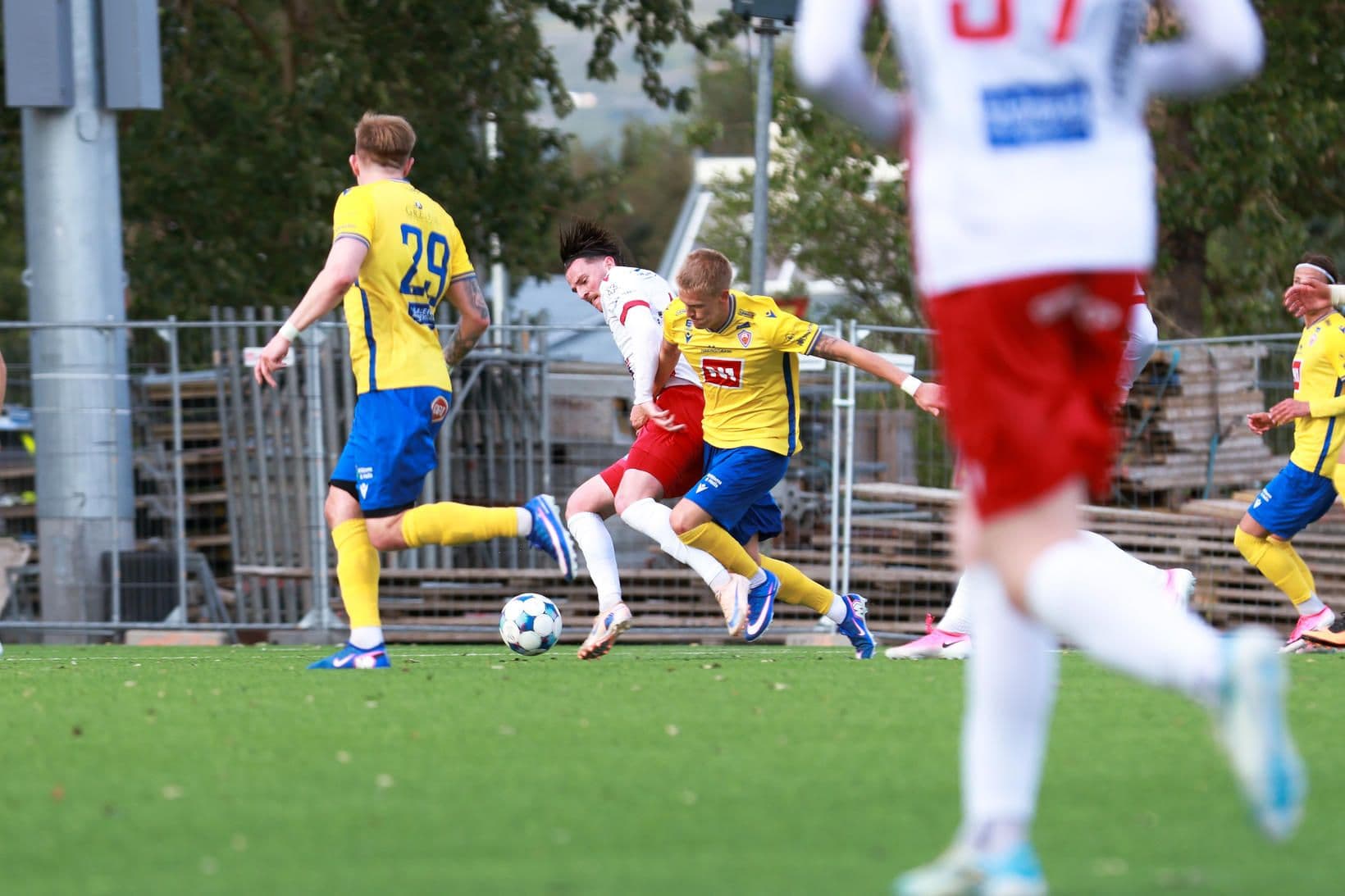 Jafntefli í fótboltaleik á Akureyri