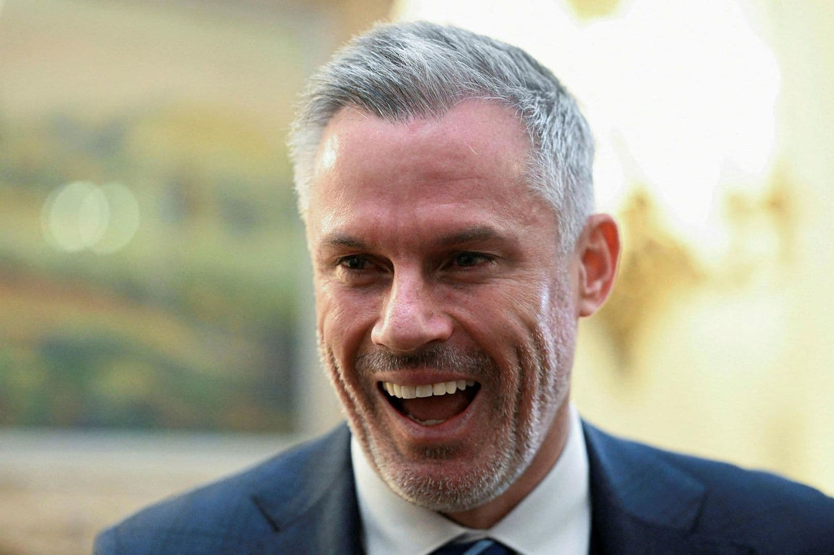 Jamie Carragher talar um Arsenal