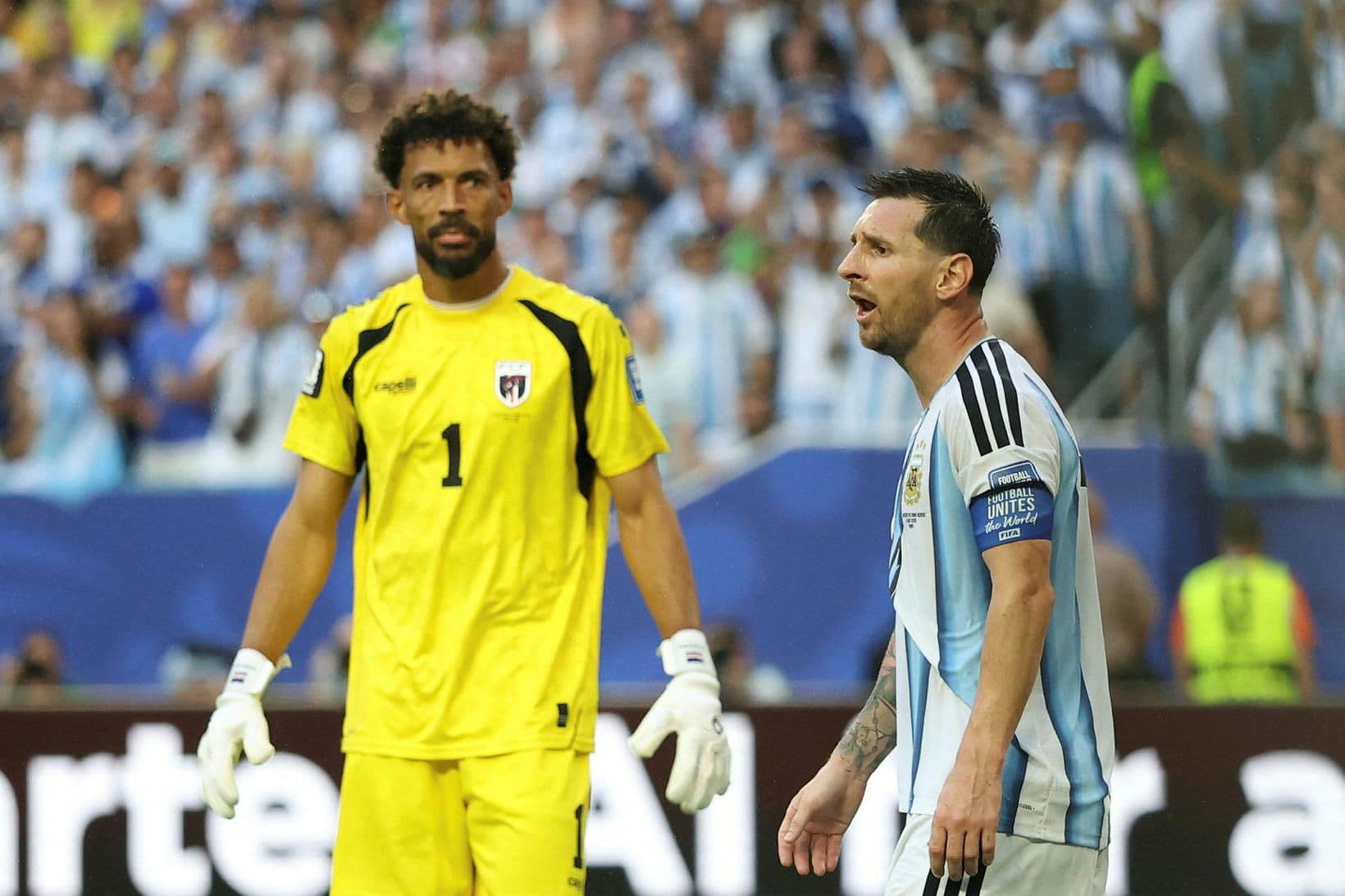 Vozinha og Messi á HM