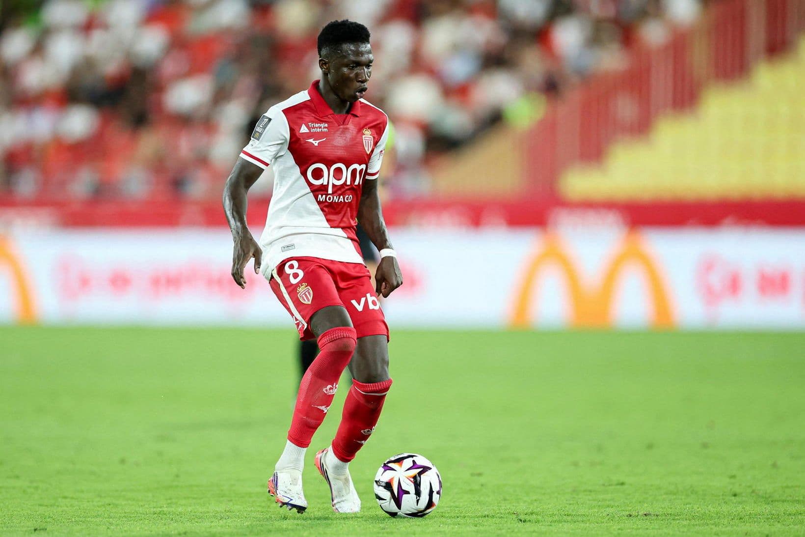 Lamine Camara heldur áfram hjá Mónakó